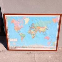 Cartina Geografica Mondo 190 cm