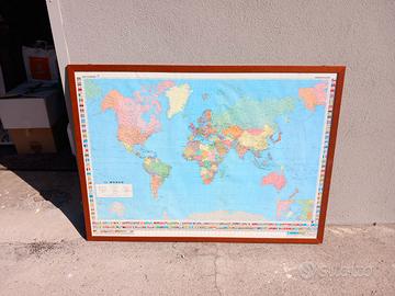 Cartina Geografica Mondo 190 cm
