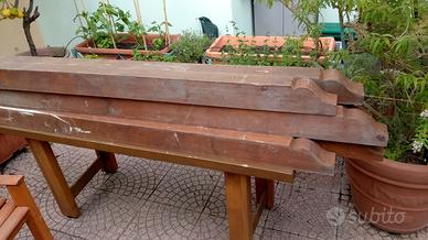travi di legno 