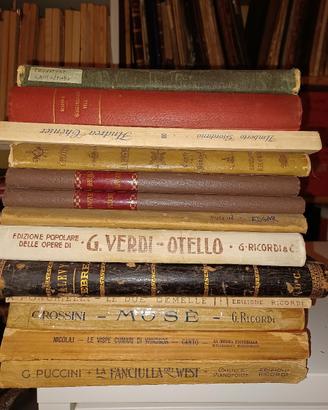 musica operistica,libri canto/piano