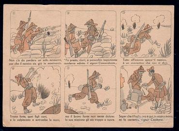 CARTOLINA POSTALE PER LE FORZE ARMATE CON VIGNETTE