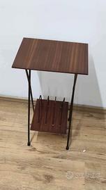 Tavolino da Salotto Portariviste Vintage Mid-Centu