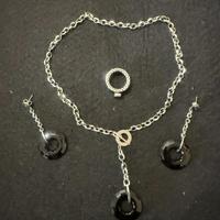 Collana, orecchini e anello Nomination