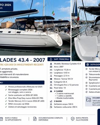 BENETEAU CYCLADES 43.4