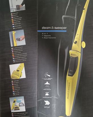 Aspirapolvere vaporetto 2in1 Ariete steam&sweeper 