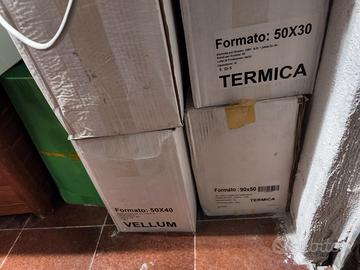 Rotoli etichette termiche