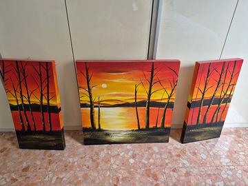 Quadro panorama 3 pezzi