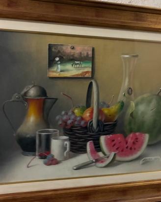 Quadro olio  proferio Grossi