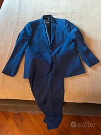 Abito uomo blu elettrico molto bello