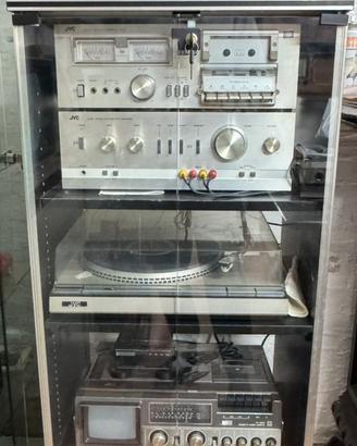 Set Hi-Fi d’epoca JVC