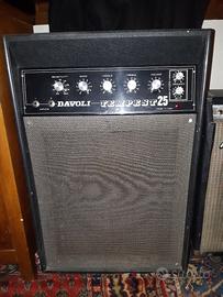 DAVOLI TEMPEST 25 CON TREMOLO amplificatore combo