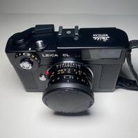 LEICA CL + ob . LEITZ SUMMICRON 40 1:2