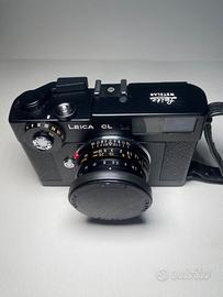 LEICA CL + ob . LEITZ SUMMICRON 40 1:2