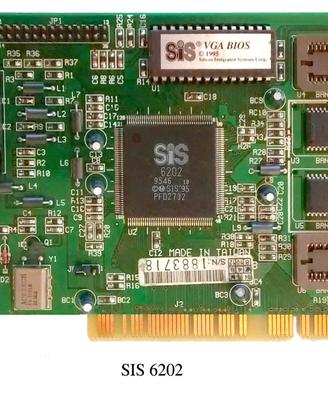 Schede Video vintage usate per PC,bus PCI