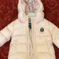 Blauer neonata rosa chiaro 9 / 12 mesi