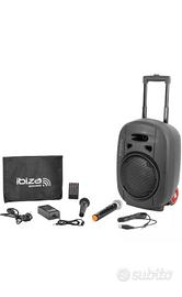 Cassa a Batteria portatile trolley nuova Ibiza 