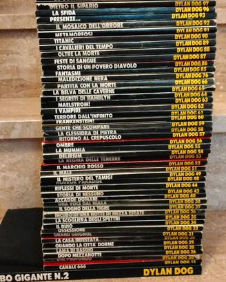 Dylan Dog 50 fumetti + Albo gigante n. 2
