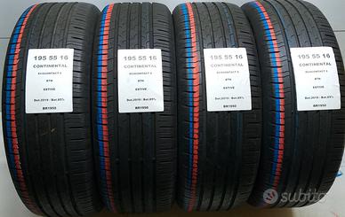 4 GOMME 195 55 16 CONTINENTAL BR1950