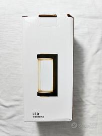 Lampada da parete LED interna/esterna - 3000K bian