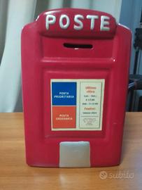 Salvadanaio Poste vintage.