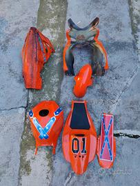 kit carene vtr completo con copriserbatoio 