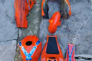 kit carene vtr completo con copriserbatoio 