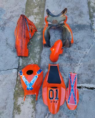 kit carene vtr completo con copriserbatoio 
