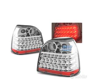 FANALI A LED VOLKSWAGEN VW GOLF 3 91-97 CROMATI