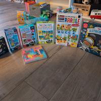 set giochi educativi Headu e Lisciani