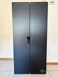 Armadio guardaroba bianco e nero