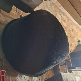 Paiolo rame da ripulire