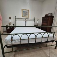 Letto in ferro battuto fatto a mano!