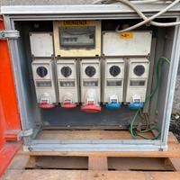 Quadro elettrico distribuzione da cantiere