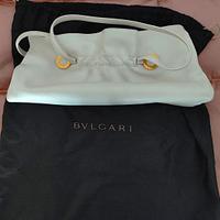 Borsa BVLGARI Chandra Originale - Pelle Bianca