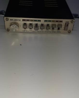 EQUALIZZATORE  AMPLIFICATORE MAJESTIC
