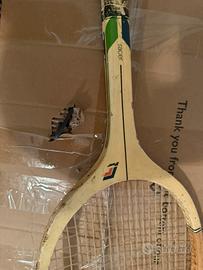 Racchetta in legno da collezione