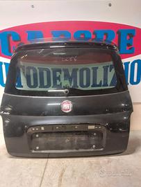 Portellone posteriore nero Fiat 500 del 2008