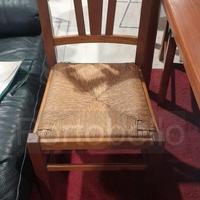 Codice: 268496 SET 4 SEDIE CON STRUTTURA IN LEGNO