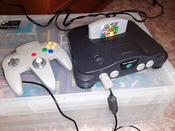 Nintendo 64 console + Super Mario 64 Gig