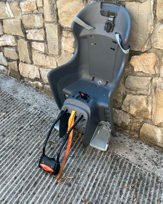 Seggiolino Bici Posteriore con Attacco al Telaio -