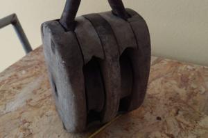 Bozzello antico in legno