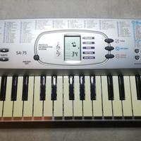 Pianola  elettrica CASIO mod. SA-75
