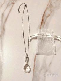 Collana Swarovski con pendente in cristallo 