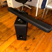Soundbar WiFi Bluetooth Yamaha YAS 209 subwoofer