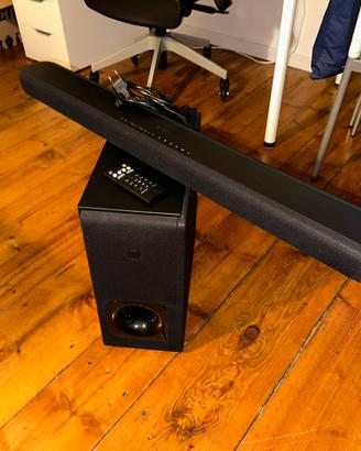Soundbar WiFi Bluetooth Yamaha YAS 209 subwoofer