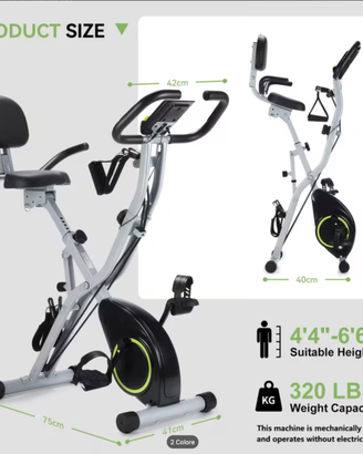 Cyclette nuova - ancora imballata
