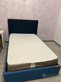 Letto Piazza e Mezza Contenitore - con Materasso !