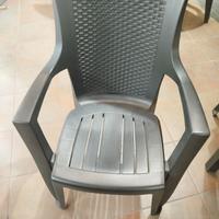 Sedie da esterno/interno in plastica