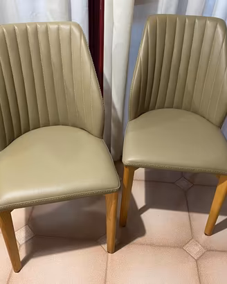 Coppia di sedie design