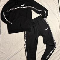 Completo Felpa e Pantalone di Tuta Puma Taglia S